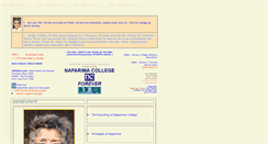 Desktop Screenshot of naparima.org